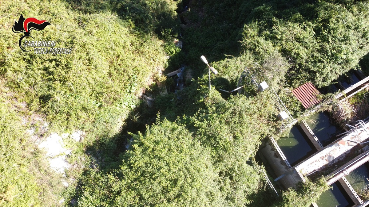 Reflui Fognari Nel Torrente Murria Sequestrato Punto Di Scarico A Zungri