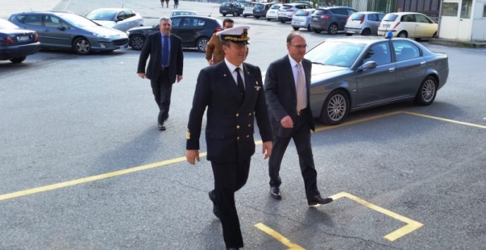 Il prefetto in visita alla Capitaneria di porto