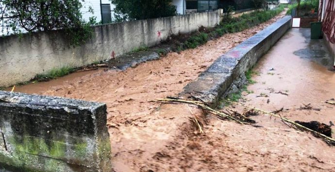 VIDEO| La furia del torrente Tomarchiello a Bivona