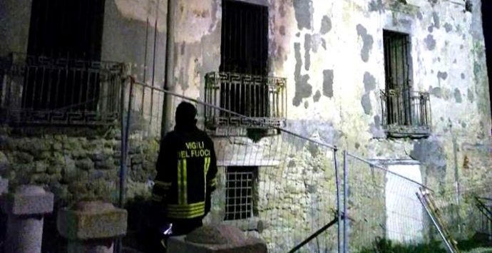 Tropea, principio d’incendio nello storico Palazzo Giffone