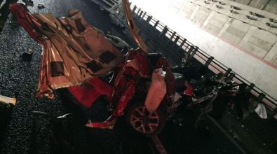 Strage sull’A3 nei pressi di Mileto, morti quattro giovani