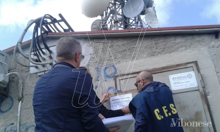 Sequestro antenne, emessi tre avvisi di garanzia