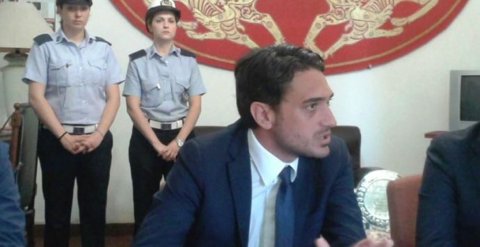 Il presidente del consiglio regionale Nicola Irto in visita al museo di Mileto