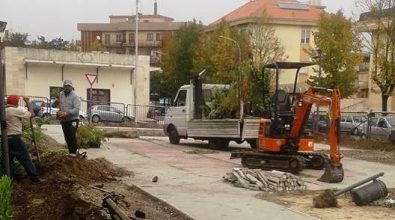 Piazza Annarumma, avviato il restyling dell’area