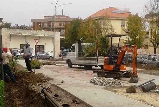 Piazza Annarumma, avviato il restyling dell’area