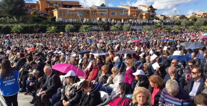 Paravati, è festa per l’anniversario dell’arrivo della statua della Madonna voluta da Natuzza