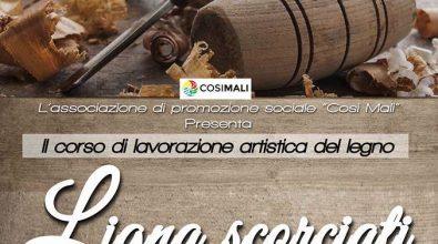 Al via a Zambrone il corso per la lavorazione artistica del legno di scarto