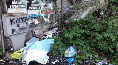 Una micro-discarica al centro di Vibo: quando il degrado arriva nel “salotto buono” della città (FOTO)