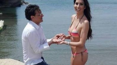 Elisabetta Gregoraci presenta su Sky le bellezze di Tropea