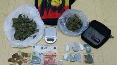 Pizzo, spaccio e detenzione di marijuana: un arresto e una denuncia