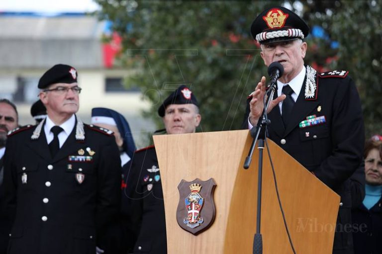 Nuovo Battaglione carabinieri a Vibo, Del Sette: «Presto nuove caserme in Calabria» (VIDEO)