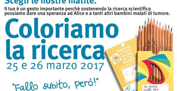 “Coloriamo la ricerca”, Fondazione Umberto Veronesi in piazza anche a Vibo