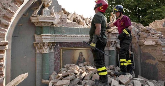 Recupero delle opere d’arte in caso di terremoti, briefing a Soriano