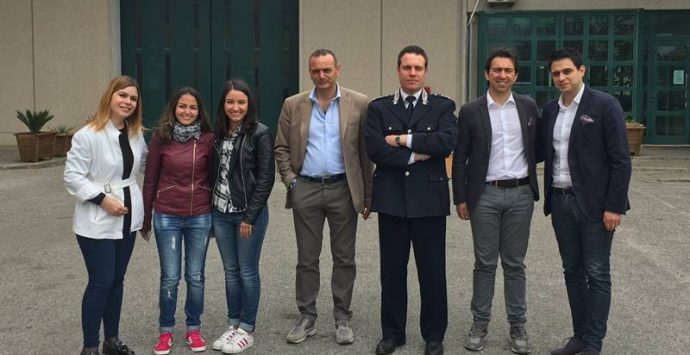 Anci Giovani visita il carcere di Vibo: «Accelerare la nomina del Garante regionale dei detenuti»