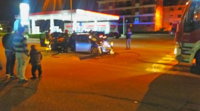 Incidente stradale a Vibo in zona Affaccio: quattro feriti (FOTO)