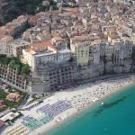 Una veduta di Tropea dall'alto