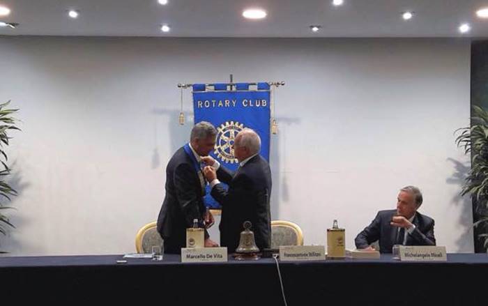 Rotary Club di Vibo: Marcello De Vita nuovo presidente