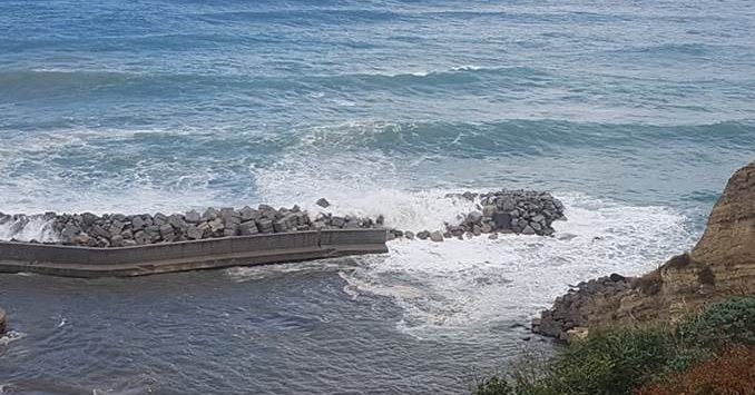 Pizzo Calabro: crolla parte del molo alla Seggiola