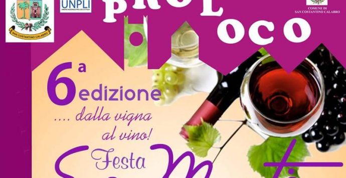 A San Costantino Calabro tutto pronto per la “Festa di San Martino …dalla vigna al vino”