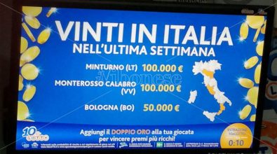 La dea bendata bacia Monterosso, vinti 100mila euro