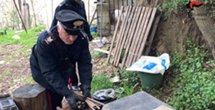 Scoperta a Soriano una fabbrica abusiva di fuochi artificiali (VIDEO)