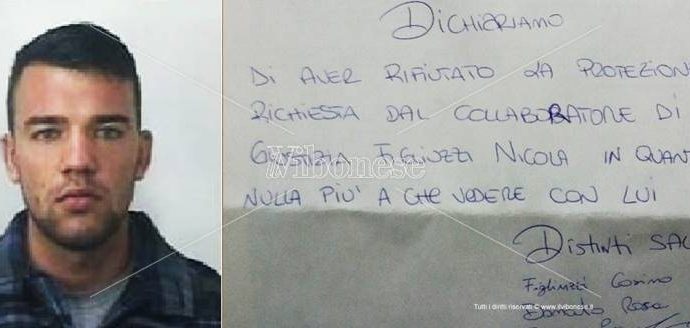 ‘Ndrangheta: i familiari di Figliuzzi prendono le distanze dal collaboratore di giustizia