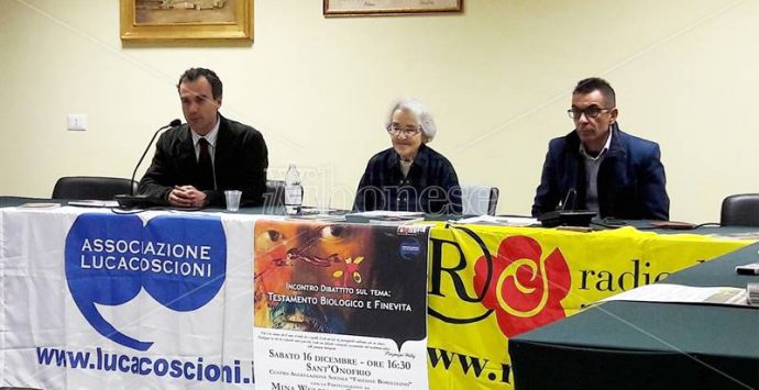 Testamento biologico, Mina Welby a S. Onofrio: «Buona legge ma c’è da lavorare» (VIDEO)