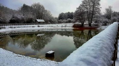 Torna la neve nelle Serre vibonesi, temperature in picchiata a Capodanno (VIDEO)