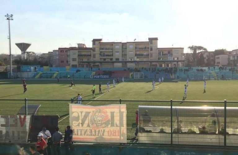 Serie D, super Vibonese a Portici: campani battuti 3-0