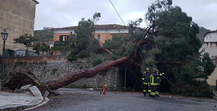 Ondata di maltempo nel Vibonese, frane e disagi in diversi centri