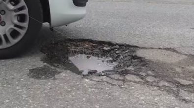 Strade groviera a Vibo, lavoro super per i gommisti (VIDEO)