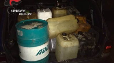 Rubavano carburante da una pompa di benzina, quattro arresti nel Vibonese