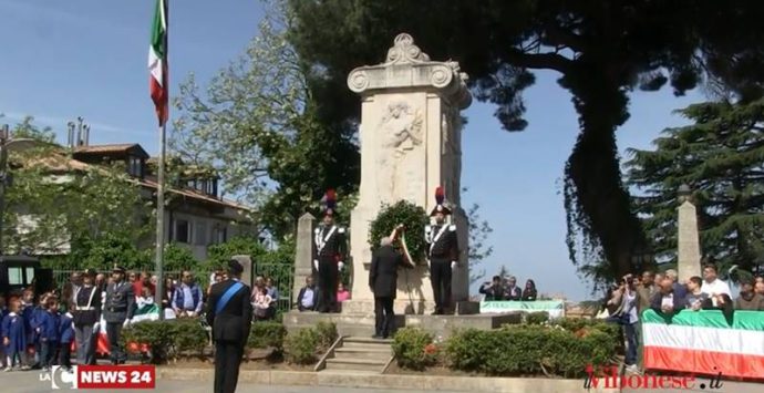 25 aprile a Vibo, il prefetto Longo: «Lo Stato sia credibile e i cittadini lo sosterranno» (VIDEO)