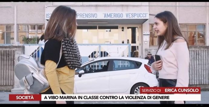 Contrasto alla violenza di genere, il “Vespucci” di Vibo Marina in prima linea (VIDEO)