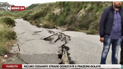 A Cessaniti viabilità al collasso e cittadini esasperati (VIDEO)