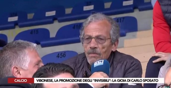 La Vibonese e la vittoria degli “invisibili”: la promozione vista da Carlo Sposato (VIDEO)