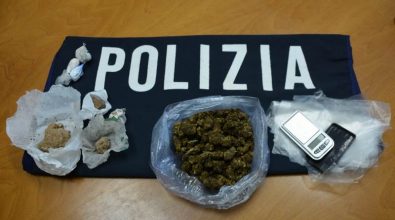 Cocaina, marijuana ed eroina in casa, un arresto nel Vibonese