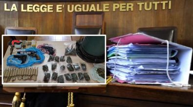 Armi e droga: arresti convalidati per l’intera famiglia Taccone di Caroniti