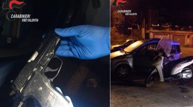 Auto rubata con dentro una pistola ritrovata a Vibo