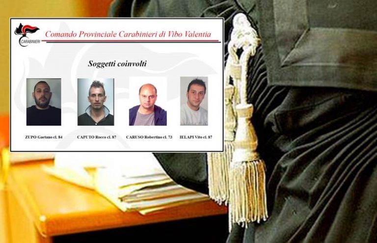 Droga nel Vibonese: operazione “Genio”, conclusi gli interrogatori degli arrestati