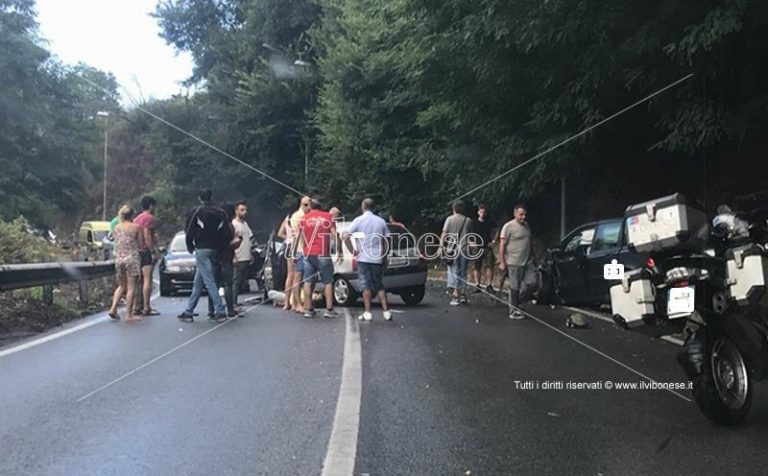 Incidente stradale sulla Statale 18 fra Vibo e il bivio per San Costantino