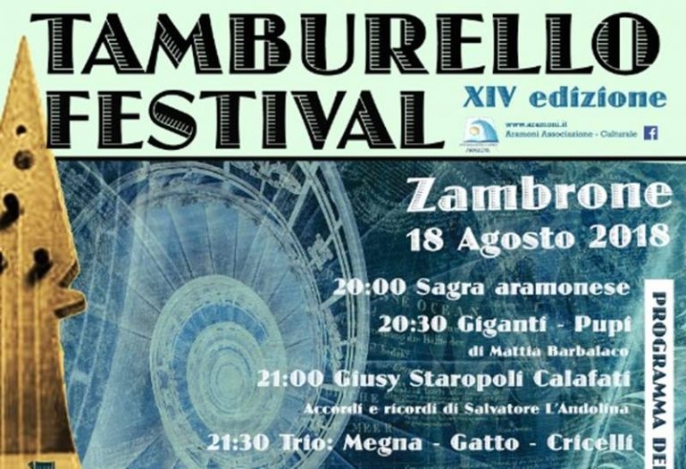 A Zambrone cresce l’attesa per il Tamburello festival