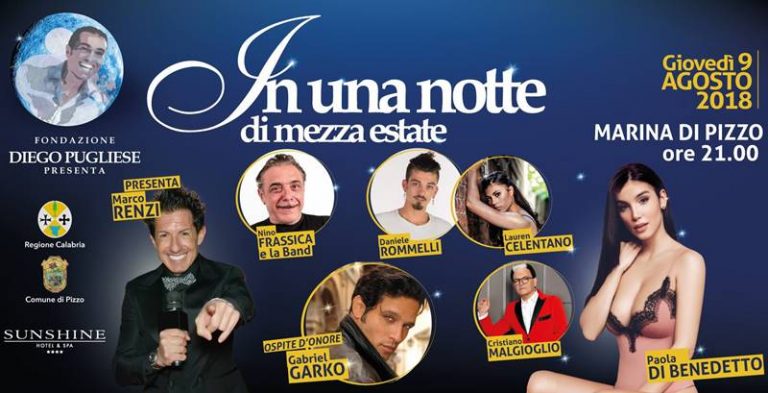 Estate vibonese | A Pizzo la quarta edizione di “In una notte di mezza estate”