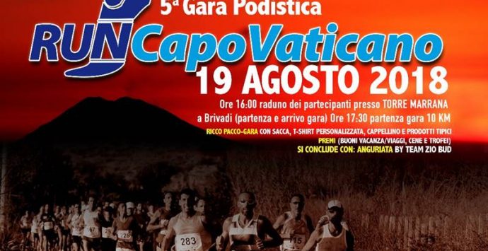 Estate vibonese | Tra sport e bellezze paesaggistiche torna la Run Capo Vaticano