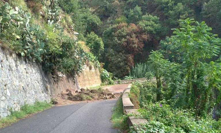 Maltempo e frane: chiuse diverse strade nel territorio di Joppolo