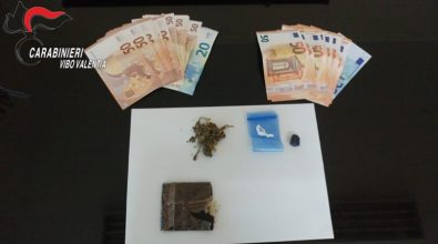 Droga in casa, un arresto e una denuncia nel Vibonese