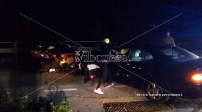 Incidente stradale a Pizzo, scontro fra due auto, feriti i conducenti