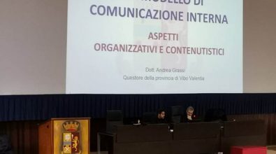 Il questore di Vibo incontra gli allievi del 202° corso alla Scuola di Polizia