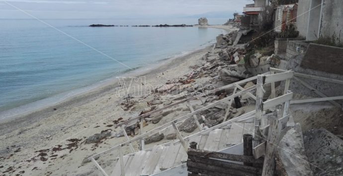 Lungomare di Tropea, lavori ancora al palo: lo spettro della revoca per la ditta