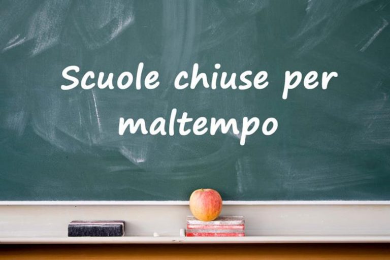 Allerta meteo: scuole chiuse in dieci centri del Vibonese